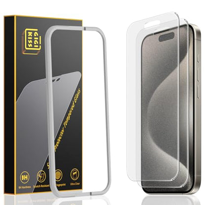 GIGIKISS 2 Pack for iPhone 15 Pro Max Matte Screen Protector - size: for iPhone 15ProMax 6.7 inch - Matte