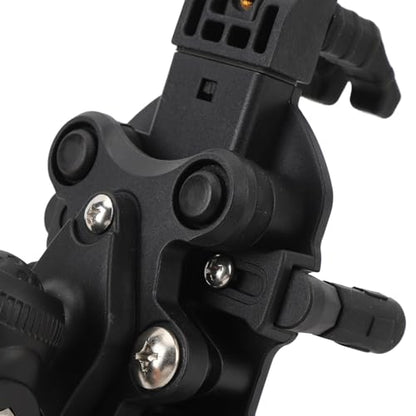 Motorcycle Phone Mount with Vibration Dampener High Speed Secure Lock Adjustable for Scooter ATV 4.9 to 8.1In Smartphones