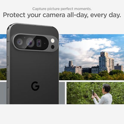 Spigen Glas.tR EZ FIT Optik Camera Lens Protector for Pixel 9 Pro - size: Pixel 9 Pro