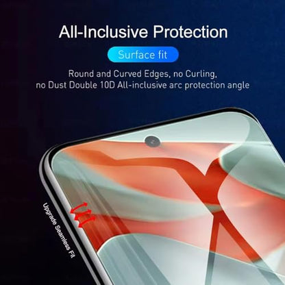 [2 Pack] Hydrogel Flexible Screen Protector for Google Pixel 10a, Upgraded Non-breakable HD Clarity Soft TPU Protective Film [Anti-Scratch] [Bubble Free] (Not Glass) - color: Google Pixel 10a