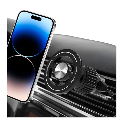 Car Magnetic Phone Holder, 360° Adjustable HandsFree Vehicle Air Vent Cellphone Mount with Hook, Strong Magnet Auto Mobile Phone Holder, Universal for 15 16 14 13 Pro Plus Max - style: Hook Style