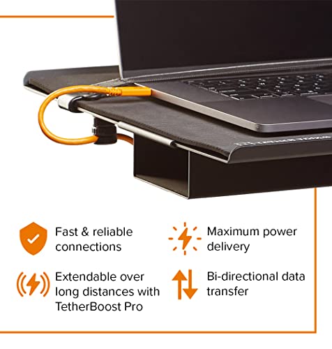 TetherPro USB-C to USB-C 5Gbps Gen 1, Right Angle, 15' (4.6m)