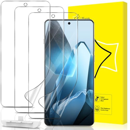 GiiYoon 3 PACK Screen Protector for OnePlus 13 Flexible TPU Film [Support Fingerprint Touch] [HD Full Coverage] [Easy Installation] [Scratch Resistant] - size: OnePlus 13