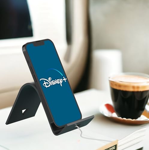 iFLEX Buddy Cell Phone and Tablet Stand Companion - Ideal for Air Travel, Work, and Home Use - Flexible Holder for All Mobile Devices - The Ultimate iPhone Cell Phone Stand Solution - color: Onyx