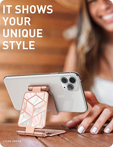 i-Blason Cell Phone Stand for Desk, Phone Holder fits All Phones, Marble - color: Marble