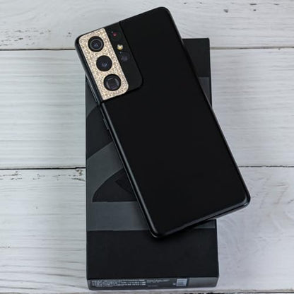 Golden Metal Camera Lens Protector Films for Phone, Ultrathin Shield