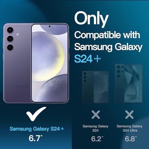 JETech Screen Protector for Galaxy S24 Plus, 2+2 Pack - size: Galaxy S24 Plus