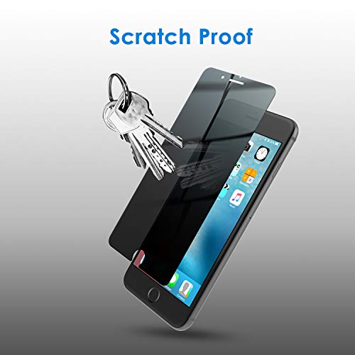 JETech Privacy Screen Protector for iPhone 8 Plus/7 Plus, 2-Pack - size: iPhone 8 Plus/7 Plus
