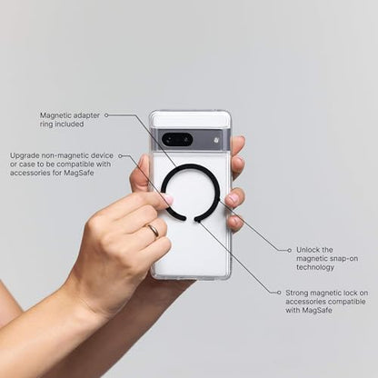 Snoopy Hugging Heart Love Design PopSockets PopGrip for MagSafe - style: Magnetic PopGrip