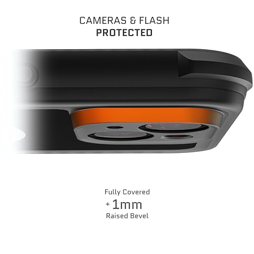 Ghostek Nautical iPhone 15 Plus Waterproof Case with Holster Clip - Screen & Camera Protector, MagSafe Compatible, Heavy Duty Protection (6.7 Inch, Black) - color: Black, size: iPhone 15 Plus