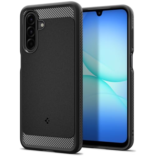Spigen for Galaxy A17 5G Case, Rugged Armor [Military-Grade Protection] - Matte Black - size: Galaxy A17 5G