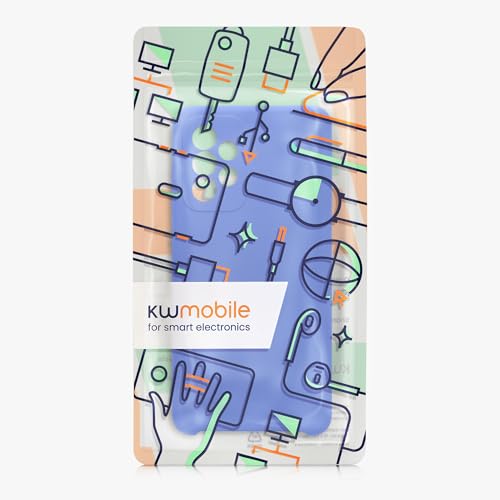 kwmobile Case Compatible with Samsung Galaxy A52 / A52 5G / A52s 5G Case - Slim TPU Silicone Phone Cover - Soft Touch Finish - Baltic Blue - color: Baltic Blue, size: Galaxy A52 / A52 5G / A52s 5G