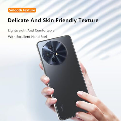 Case for TCL 60 XE NXTPAPER 5G/50 Nxtpaper 5G/50 Pro Nxtpaper 5G Phone Case，Shockproof Soft TPU Bumper and Hard PC Back Clear Case,Non-Yellowing,Drop Protection,Slim Fit Cover Case，Clear