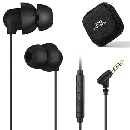 Sleep Earbuds, 3.5mm Wired Sleep Headphones with Mic, for Side Sleepers - style: 3.5mm jack