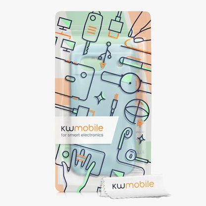 kwmobile Case Compatible with Google Pixel 8a Case - TPU Silicone Phone Cover with Soft Finish - Antique Stone - color: Antique Stone, size: Pixel 8a