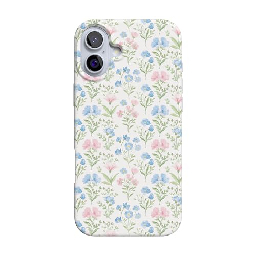 Casely iPhone 16 Case | Pastel Garden | Sunday Best | Compatible with MagSafe | Classic Ultra Slim Design - color: Sunday Best | Pastel Garden, size: Iphone 16