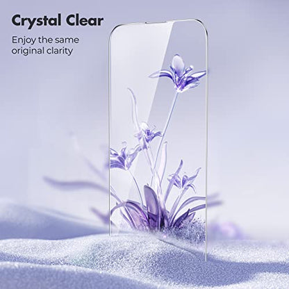 UNBREAKcable 3-Pack Screen Protector for iPhone 14 Pro Max Tempered Glass | Shatterproof, Easy Install, 9H Hardness, 99.99% HD Clear, Bubble-Free, Anti-Fingerprint, Scratch Resistant, Case Friendly - size: iPhone 14 Pro Max