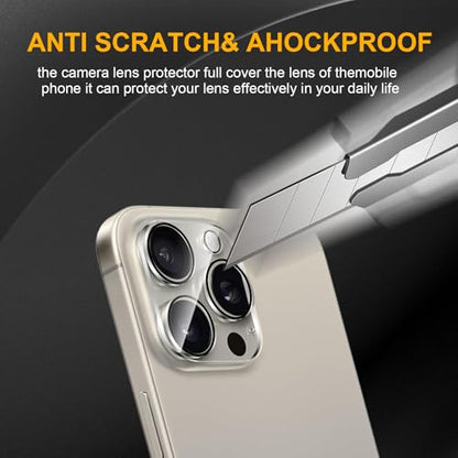 3 Pack Camera Lens Protector for iPhone 14 Pro Max/15 Pro Max - size: iPhone 14 Pro/ 14 Pro Max