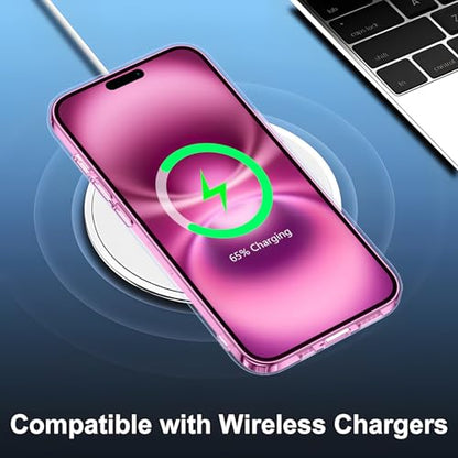 SPIDERCASE for iPhone 16 Case, [Military-Grade Drop Tested] Slim Case Clear - color: Clear, size: iPhone 16