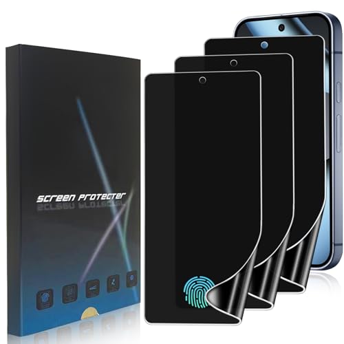 3 Pack TPU Privacy Screen Protector for Google Pixel 10 Pro 6.3" - size: Google Pixel 10 Pro