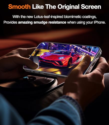 TORRAS Diamond Shield for iPhone 15 Pro Screen Protector [Military-Grade Protection] 9H+ Unbreakable Shatterproof Aerospace Tempered Glass Full Coverage InstaFit Bubble-Free, 2-Pack - size: iPhone 15 Pro（6.1 inch）
