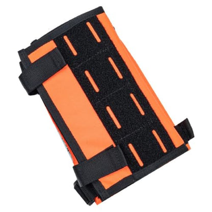 Action Sport Arm Sleeve Pouch, Forearm Map Smartphone Utility Holder - color: Orange