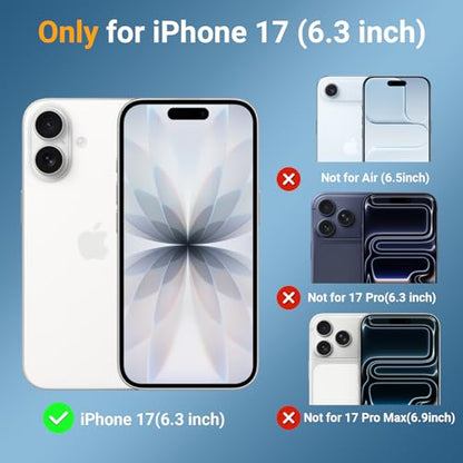 jaroco Magnetic for iPhone 17 Case Heavy Duty Rugged Dual-Layer Blue - color: Blue, size: iPhone 17