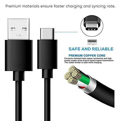 Fast Wall Charger USB C Charging Cable Cord for Moto G Pure G Stylus 5G G 2022, Moto G Play 2021 Power,Moto One 5G Ace G60S G200 G9 Play G8 Play G7 Play, Ultra Z4 G 60 G22 G72 Edge 30 Phone - style: 5FT Wall charger