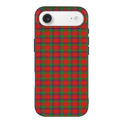 Scottish Clan Sinclair Tartan PlaidAnti-Yellowing Soft TPU Phone Case for iPhone 17, Shockproof and Scratch-Resistant Case - color: black-style-57