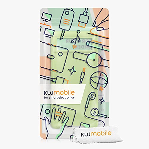 kwmobile Case Compatible with Google Pixel 6 Case - TPU Silicone Phone Cover with Soft Finish - Green Tomato - color: Green Tomato, size: Pixel 6