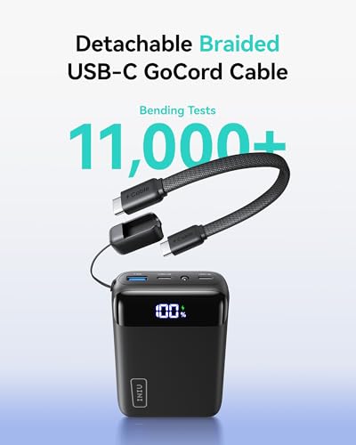 INIU 20000mAh Portable + 30W 2-Pack Type C Charger