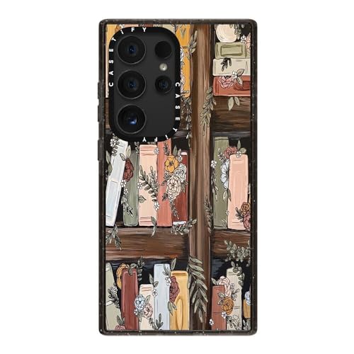 CASETiFY for Galaxy S24 Ultra Case - Impact | 8.2 ft. 4x Military Grade Drop Protection | Bookshelf Garden by KT's Canvases | Black - color: Bookshelf Garden, size: Galaxy S24 Ultra (6.8")