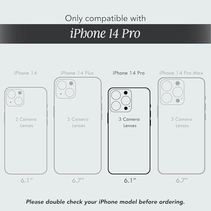 COCOMII Rectangle for iPhone 14 Pro Case, Natural Real Mother of Pearl | Compatible with MagSafe Wireless Charging, Shockproof 10ft Drop Protection, Camera & Screen Protection, Premium Glossy Finish - color: Natural Real Mother of Pearl, size: iPhone 14 P