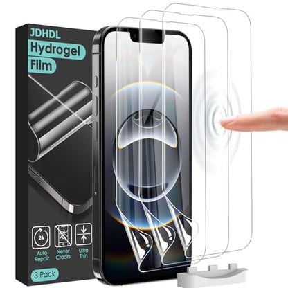 3 Pack Flexible Film for iPhone 16e Screen Protector[NOT GLASS], Invisible Thin, Never Cracks, Full Coverage, Scratch Resistant&Self-Healing - size: iPhone 16e