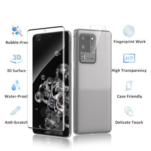 2+2 Pack for Samsung Galaxy S20 Ultra Screen Protector