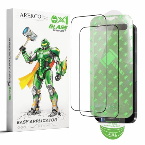 2 Pack Screen Protector for iPhone 15 Pro Max +2 Camera Lens Cover | 9H Military Grade Tempered Glass, HD Clarity, Shatterproof, Anti-Scratch, Anti-Fingerprint, Full Coverage, Auto-Align Tray - size: iPhone 15 Pro Max (6.7 inch)