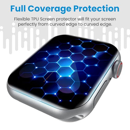 UniqueMe 8 Pack Privacy Screen Protector for Apple Watch Series 10/11 42mm - size: 42mm