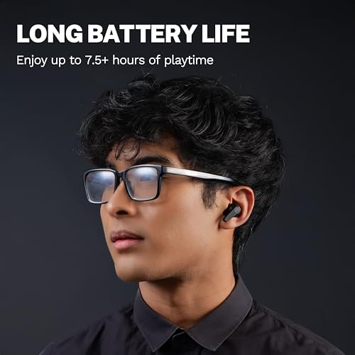 JLab Go Pods ANC, True Wireless Earbuds, Active Noise Cancelling, Bluetooth, Black - color: Black