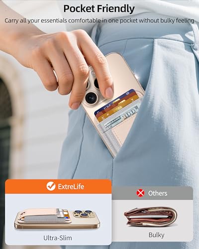 Upgraded for Magsafe Wallet, 7 Card Holder, RFID Blocking, Strongest Magnet | Magnetic Wallet for iPhone 17/16/15/14/13/12 Series, Magnetic Card Holder, 2 Card Slots, Vegan Leather, Desert Titanium Gold - color: Desert Titanium Gold-Upgraded