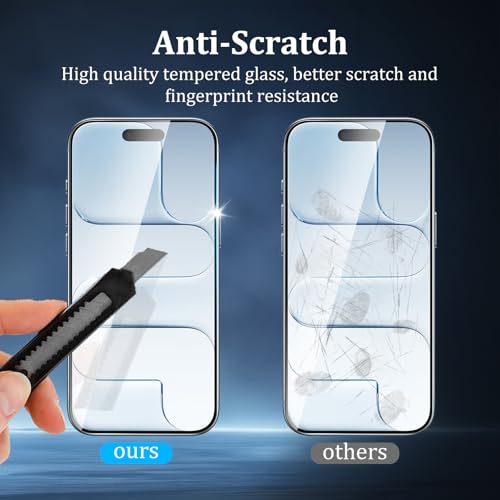2+1+2 Pack Screen Protector for iPhone 17 Air - size: 17 Air