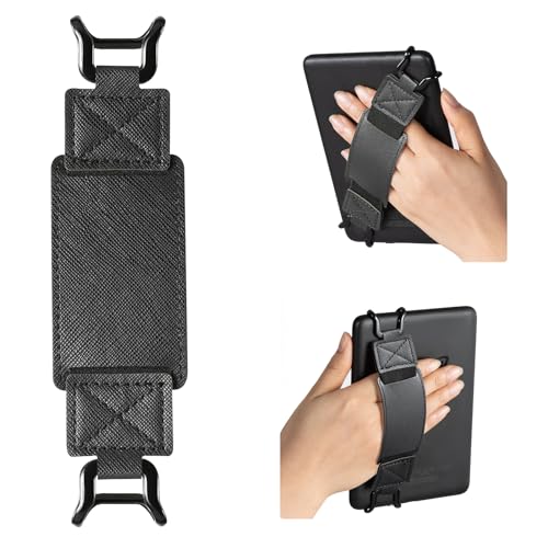 CoBak Secure Hand Strap for Ebook Reader - Versatile and Lightweight - color: Black-1 Pack