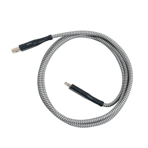 HIGH Speed USB A to Apple Lightning Braided Cable with 2X THE Copper for Faster Charging 6FT, Gray
