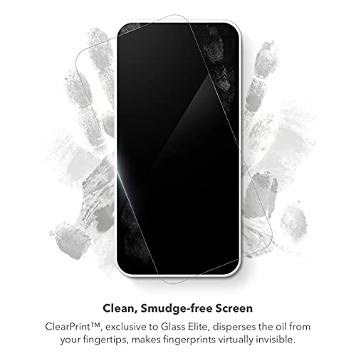 ZAGG Glass Elite Screen Protector - Made for iPhone 13 mini 5.4 - Case Friendly Screen - Impact & Scratch Protection - InvisibleShield - clear - size: iPhone 13 mini, style: Glass Elite