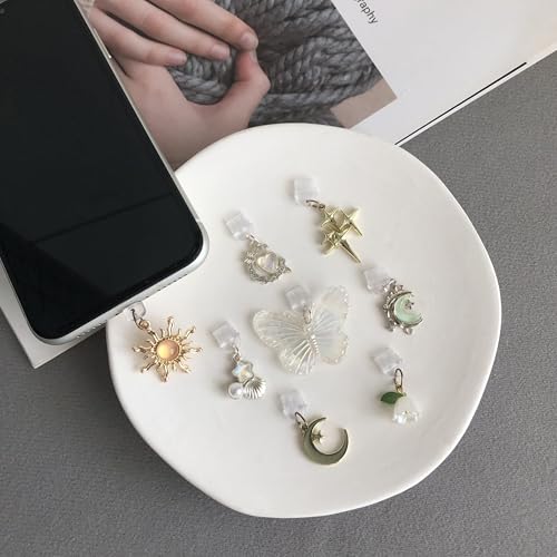 Charms for Kindle E-reader Phone Anti Dust Plug Charm - color: Golden,Silver