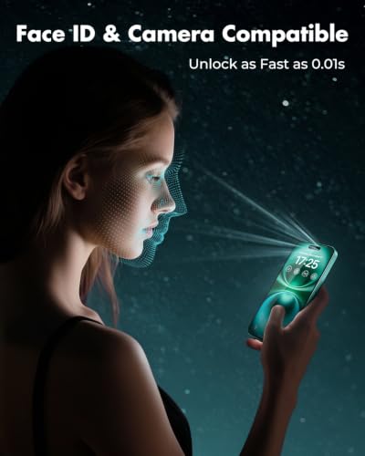 UNBREAKcable 3-Pack Screen Protector for iPhone 16 Plus Tempered Glass | Shatterproof, Easy Install, 9H Hardness, 99.99% HD Clear, Bubble-Free, Anti-Fingerprint, Scratch Resistant, Case Friendly - size: iPhone 16 Plus