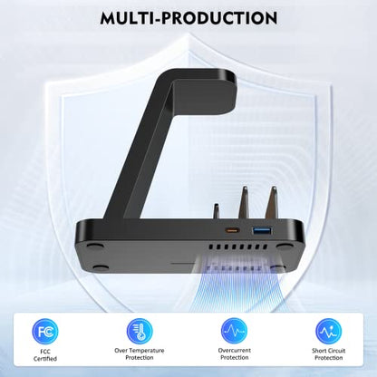 5 in 1 Wireless Charging Station, Magnetic Charging Dock, with 36W Adapter for phone16e 16 15 14 13 12 Pro Max, Watch Ultra/SE/Series, Pro/4/3/2