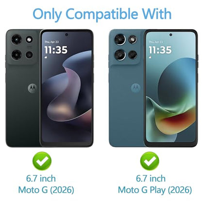 Anoowkoa Compatible for Motorola Moto G 2026/2025 Screen Protector - color: Moto G 5G 2026