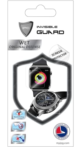 IPG for Suunto Watch Run Hydrogel Screen Protector (2 Units) Invisible HD Clear Film Anti Scratch Guard-Smooth/Self-Healing/Bubble for Run