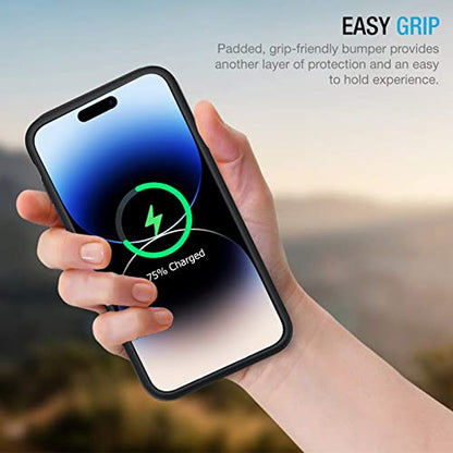 Battery Case for iPhone 14 Pro Max, Enhanced 12000mAh Portable Protective Wireless Charging Case Support Carplay Compatible with iPhone 14 Pro Max (6.7 inch) Rechargeable Battery Charger Case (Black) - size: iPhone 14 Pro Max