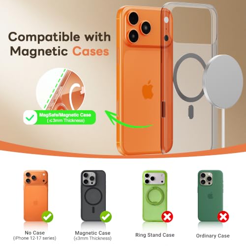 MagSafe 25W Magnetic Wireless Charger Fast Charging Pad for iPhone - color: White